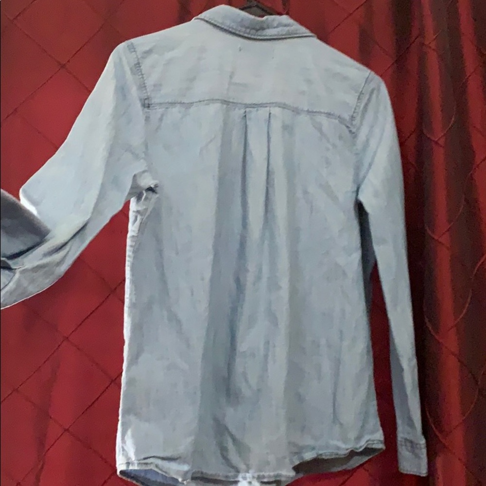 Denim Button Up - Picture 2 of 2
